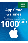Apple iTunes Gift Card - 1000 (SAR) (Saudi Arabia) App Store