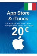 Apple iTunes Gift Card - 20€ (EUR) (Italy) App Store