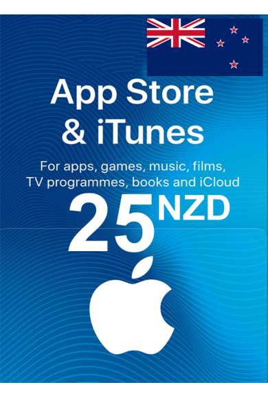 Apple iTunes Gift Card - 25 (NZD) (New Zealand) App Store