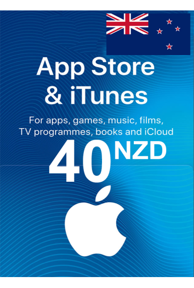 Apple iTunes Gift Card - 40 (NZD) (New Zealand) App Store