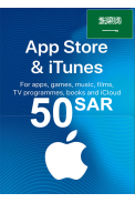 Apple iTunes Gift Card - 50 (SAR) (Saudi Arabia) App Store