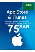 Apple iTunes Gift Card - 75 (SAR) (Saudi Arabia) App Store