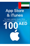 Apple iTunes Gift Card - 100 (AED) (UAE/United Arab Emirates) App Store