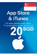 Apple iTunes Gift Card - 20 (SGD) (Singapore) App Store