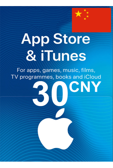 Apple iTunes Gift Card - 30 (CNY) (China) App Store