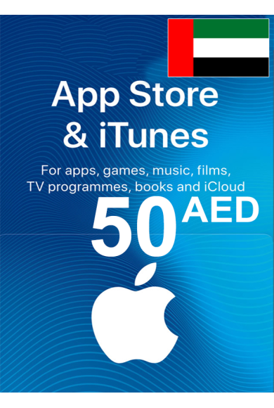 Apple iTunes Gift Card - 50 (AED) (UAE/United Arab Emirates) App Store