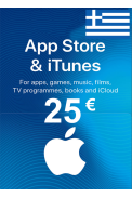 Apple iTunes Gift Card - 25€ (EUR) (Greece) App Store