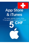 Apple iTunes Gift Card - 5 (CHF) (Switzerland) App Store