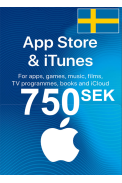 Apple iTunes Gift Card - 750 (SEK) (Sweden) App Store