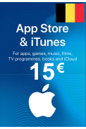 Apple iTunes Gift Card - 15€ (EUR) (Belgium) App Store