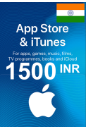 Apple iTunes Gift Card - 1500 (INR) (India) App Store