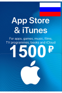 Apple iTunes Gift Card - 1500 (RUB) (Russia - RU/CIS) App Store