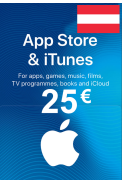 Apple iTunes Gift Card - 25€ (EUR) (Austria) App Store