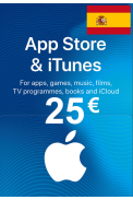 Apple iTunes Gift Card - 25€ (EUR) (Spain) App Store
