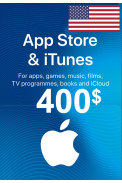 Apple iTunes Gift Card - $400 (USD) (USA/North America) App Store