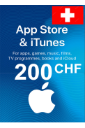 Apple iTunes Gift Card - 200 (CHF) (Switzerland) App Store