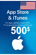 Apple iTunes Gift Card - $500 (USD) (USA) App Store