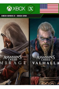Assassin's Creed Mirage & Assassin's Creed Valhalla Bundle (Xbox ONE / Series X|S) (USA)
