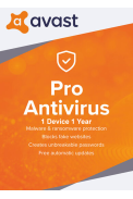 Avast Pro Antivirus - 1 Device 1 Year