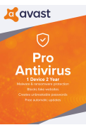 Avast Pro Antivirus - 1 Device 2 Year