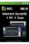 AVG Internet Security 2018 - 1 PC 1 Year