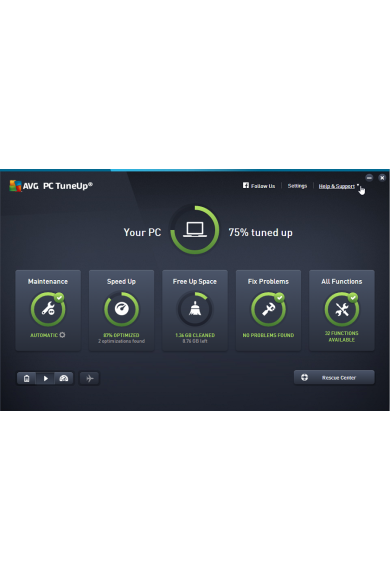 AVG TuneUp 2018 - Unlimited Devices 1 Years