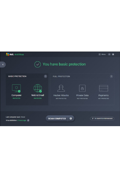 AVG TuneUp 2019 - 3 Devices 1 year