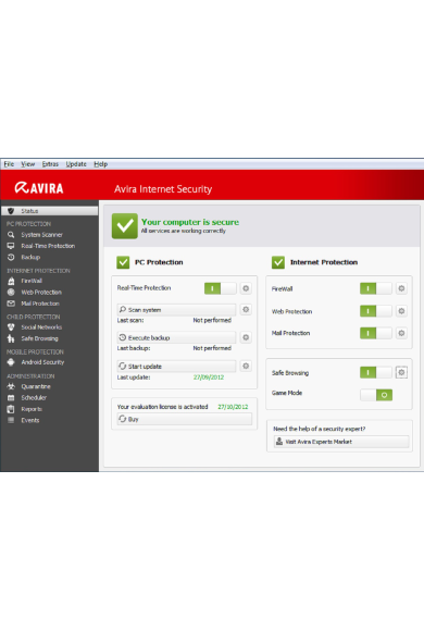 Avira Internet Security Suite - 3 Device 1 Year