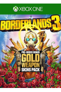 Borderlands 3 - Gold Weapon Skins Pack (DLC) (Xbox One)