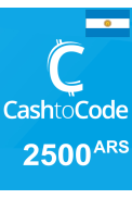 CashtoCode Gift Card 2500 (ARS) (Argentina)