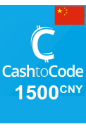 CashtoCode Gift Card 1500 (CNY) (China)