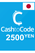 CashtoCode Gift Card 2500 (YEN) (JAPAN)