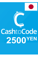 CashtoCode Gift Card 2500 (YEN) (JAPAN)