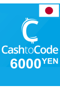 CashtoCode Gift Card 6000 (YEN) (JAPAN)