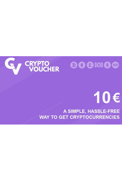Crypto Voucher Gift Card 10 EUR