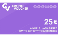 Crypto Voucher Gift Card 25 EUR