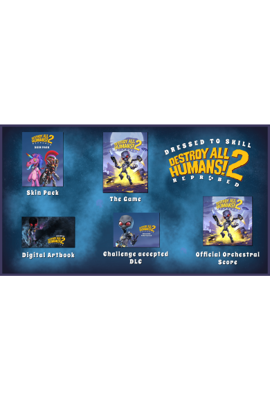 Destroy All Humans! 2 - Reprobed: Dressed to Skill Edition (Turkey) (Xbox ONE / Series X|S)