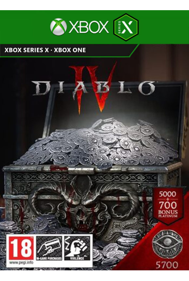 Diablo 4 (IV) - 5700 Platinum (Xbox ONE / Series X|S)