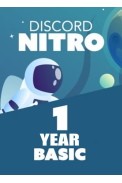 Discord Nitro Basic - 1 Year Subscription