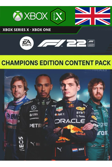 F1 22 - Champions Edition Content Pack (UK) (Xbox ONE / Series X|S)