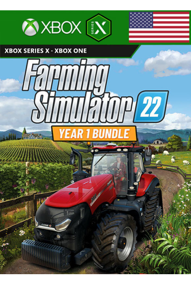Farming Simulator 22 - Year 1 Bundle (USA) (Xbox ONE / Series X|S)