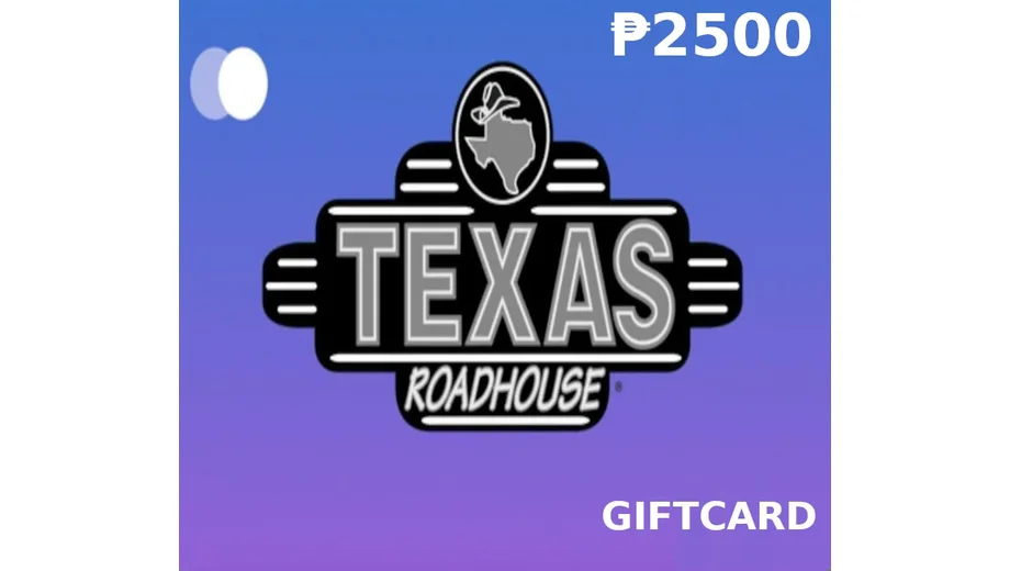 Texas Roadhouse 2500 PHP Gift Card (Philippines) gallery image 2