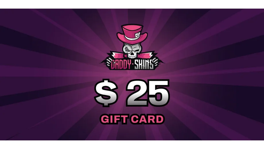 DaddySkins 25 USD Gift Card (Global) gallery image 2