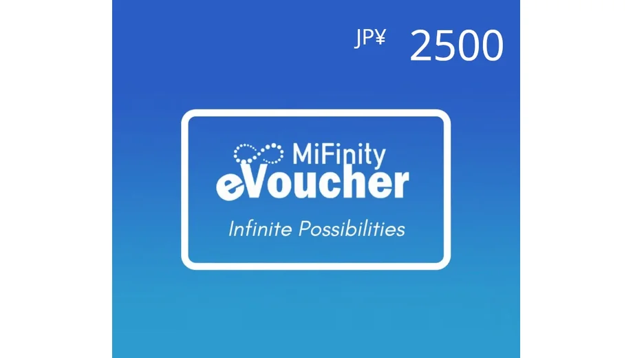 Mifinity eVoucher 2500 JPY Gift Card (Japan) gallery image 2
