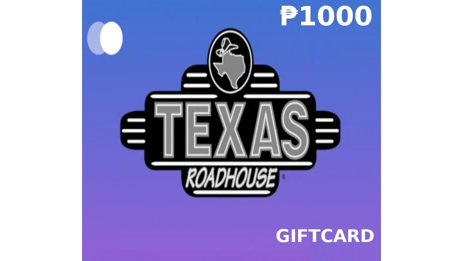 Texas Roadhouse 1000 PHP Gift Card (Philippines) gallery image 2