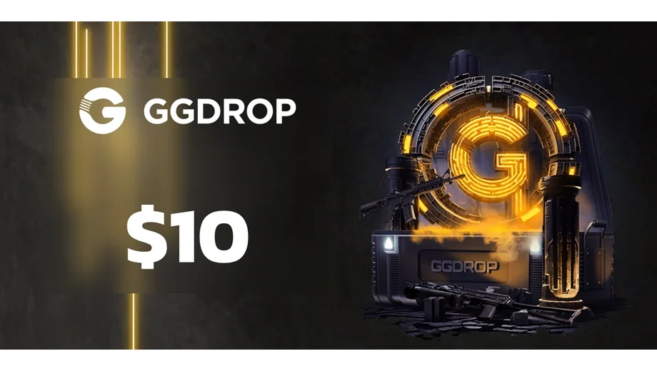 GGdrop 10 USD Gift Card (Global) gallery image 2