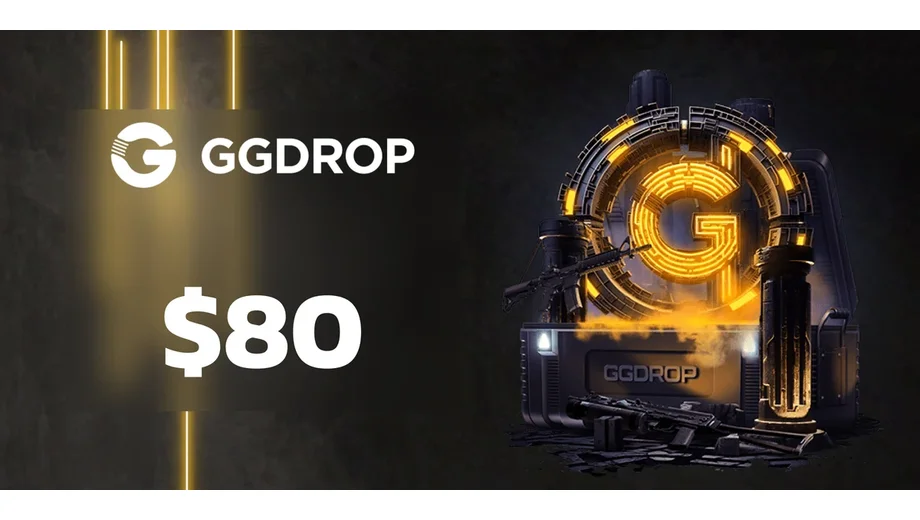 GGdrop 80 USD Gift Card (Global) gallery image 2