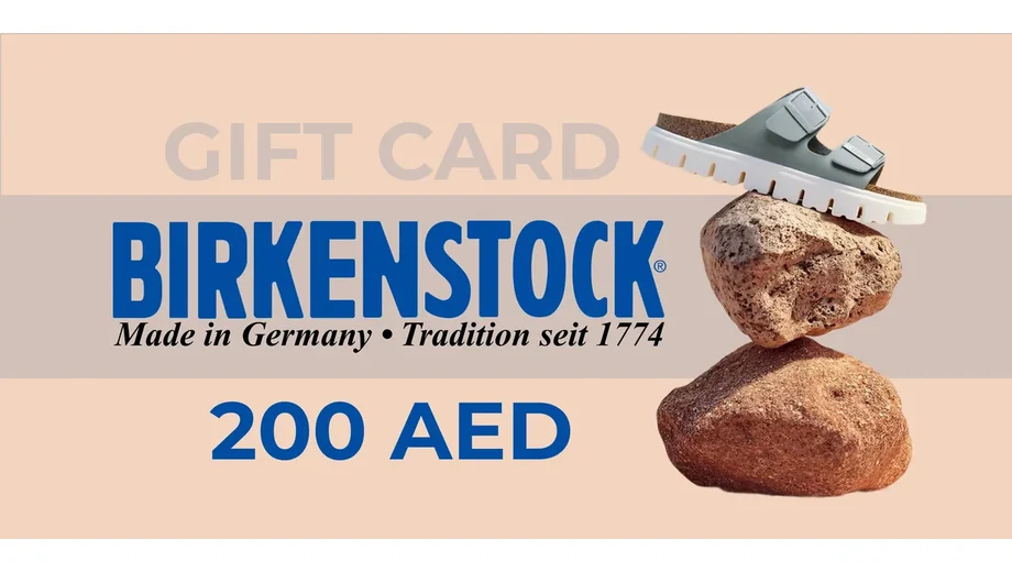 Birkenstock 200 AED Gift Card (UAE) gallery image 2