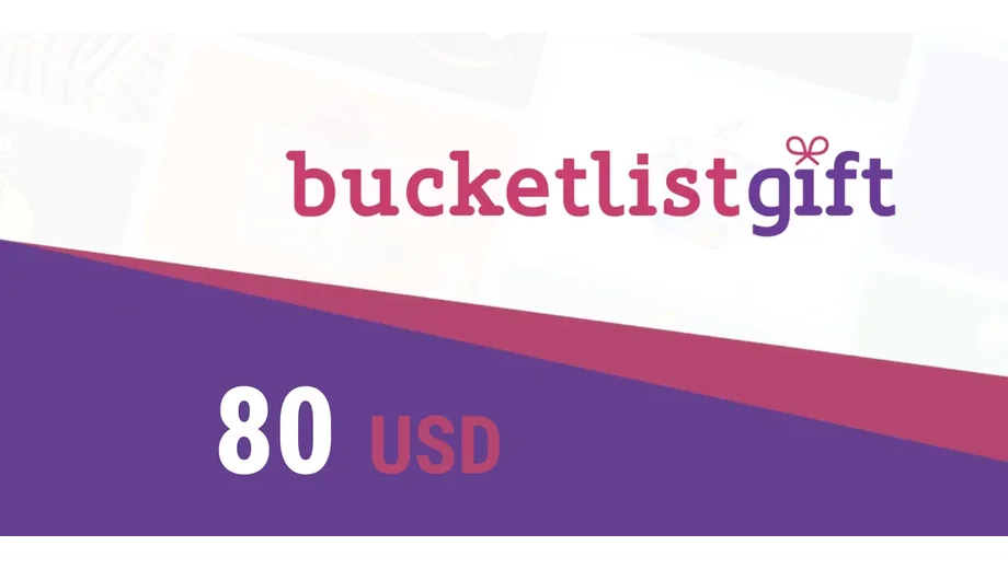 BucketlistGift 80 USD Gift Card (United States) gallery image 2