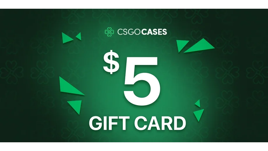 CSGOCases 5 USD Gift Card (Global) gallery image 2